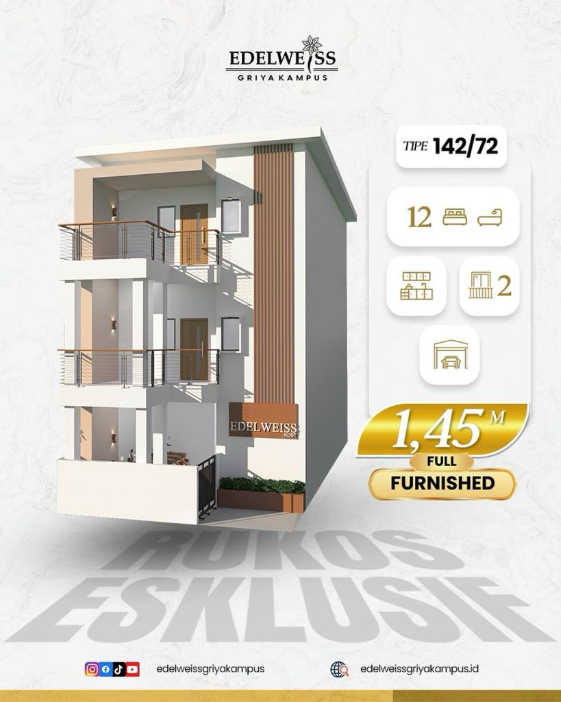 Promo Tipe 142 Edelweiss Griya Kampus