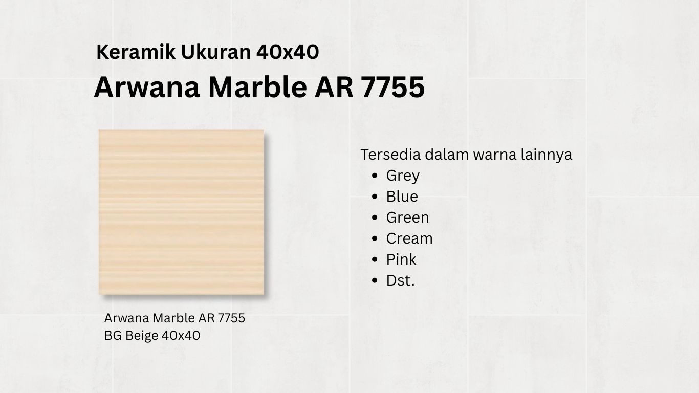 Keramik Lantai Ruang Tamu 40x40