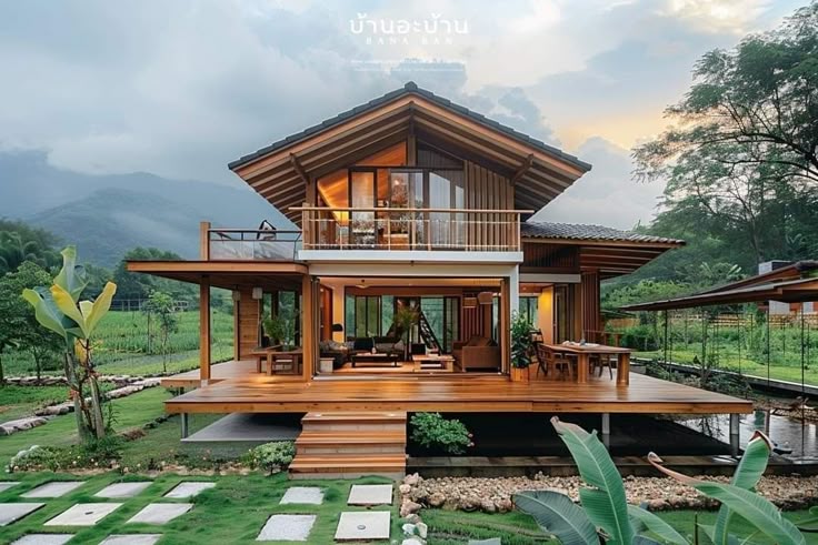 Inspirasi Dekorasi Rumah Kayu Kampung