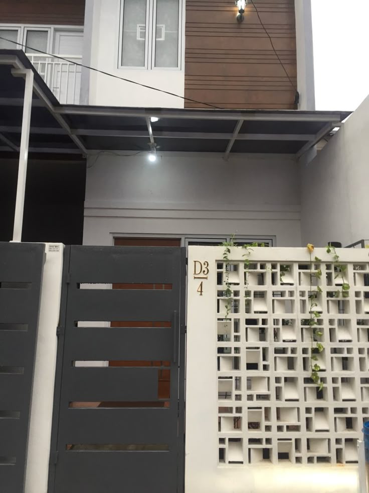 Elegan! Ini 15 Model Pagar Minimalis Modern Terbaru untuk Rumah Idaman inspirasi Model pagar rumah minimalis modern