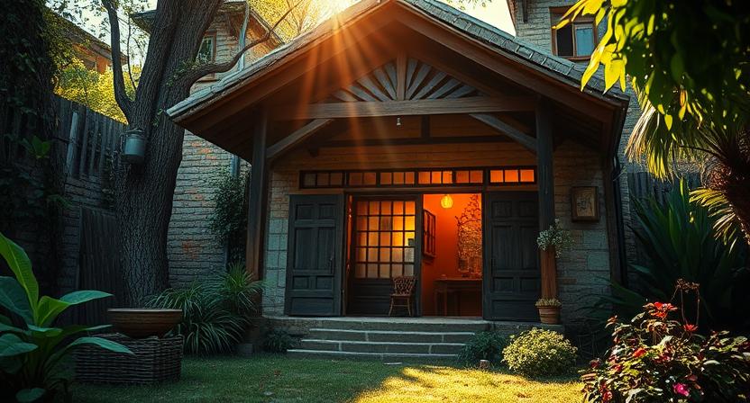 Inspirasi Dekorasi Rumah Kayu Kampung