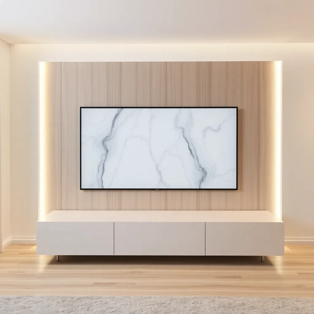 Inspirasi Backdrop TV Minimalis untuk Ruang Keluarga