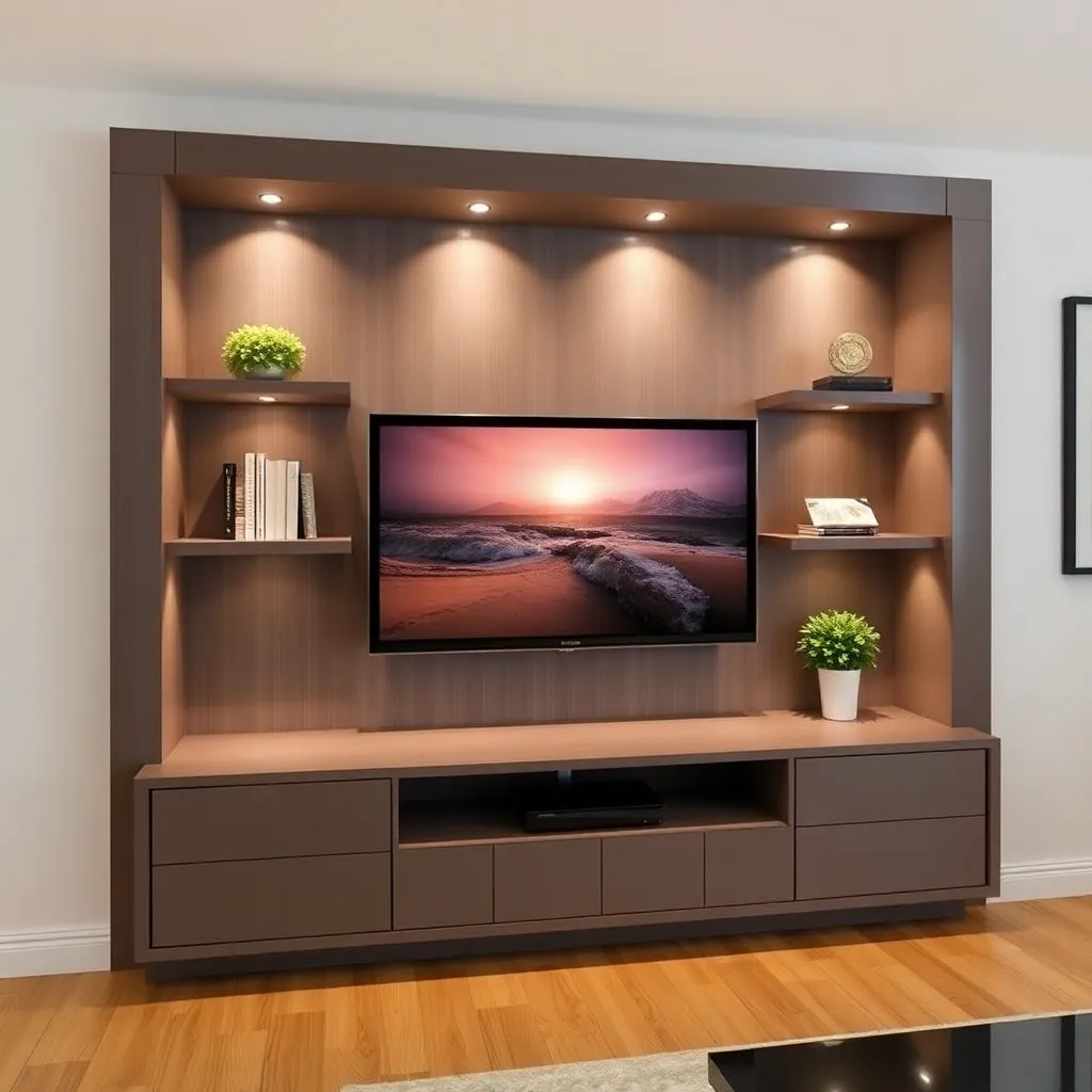 Inspirasi Backdrop TV Minimalis untuk Ruang Keluarga