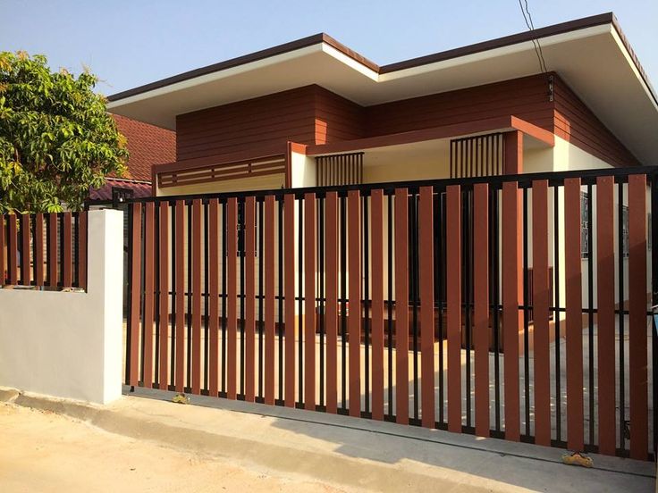 Elegan! Ini 15 Model Pagar Minimalis Modern Terbaru untuk Rumah Idaman inspirasi Model pagar rumah minimalis modern
