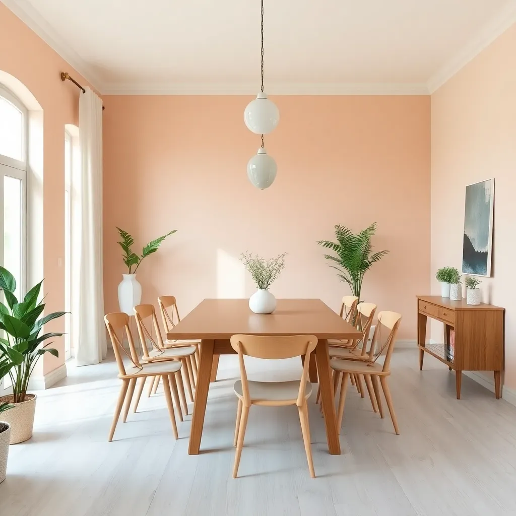 Warna Cat Pastel untuk Ruang Makan