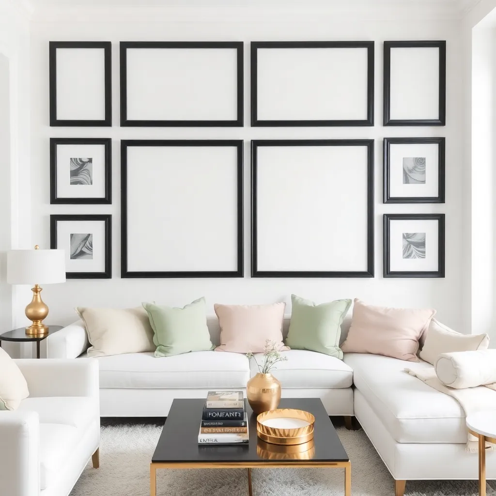 Dekorasi Ruang Tamu Warna Putih