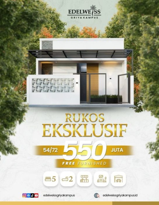 Rumah Kos Termurah di Malang Edelweiss Griya Kampus