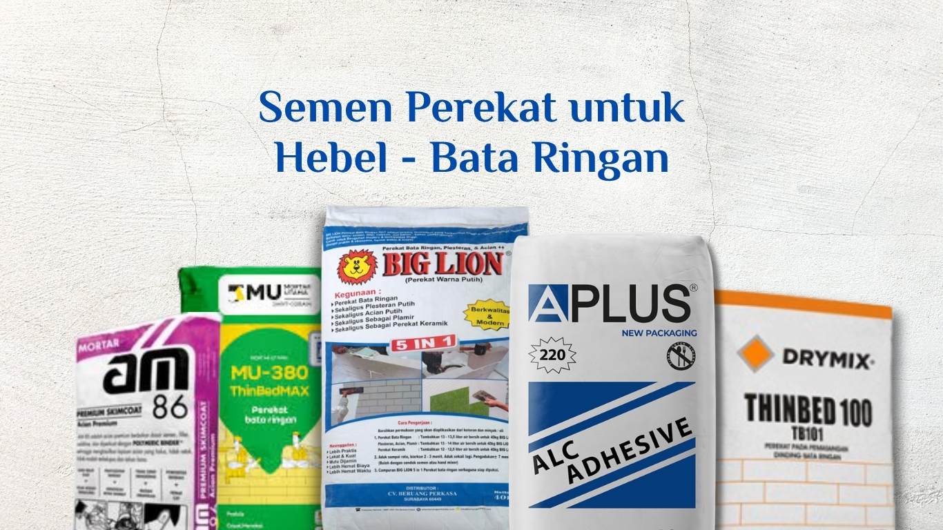semen perekat untuk Hebel