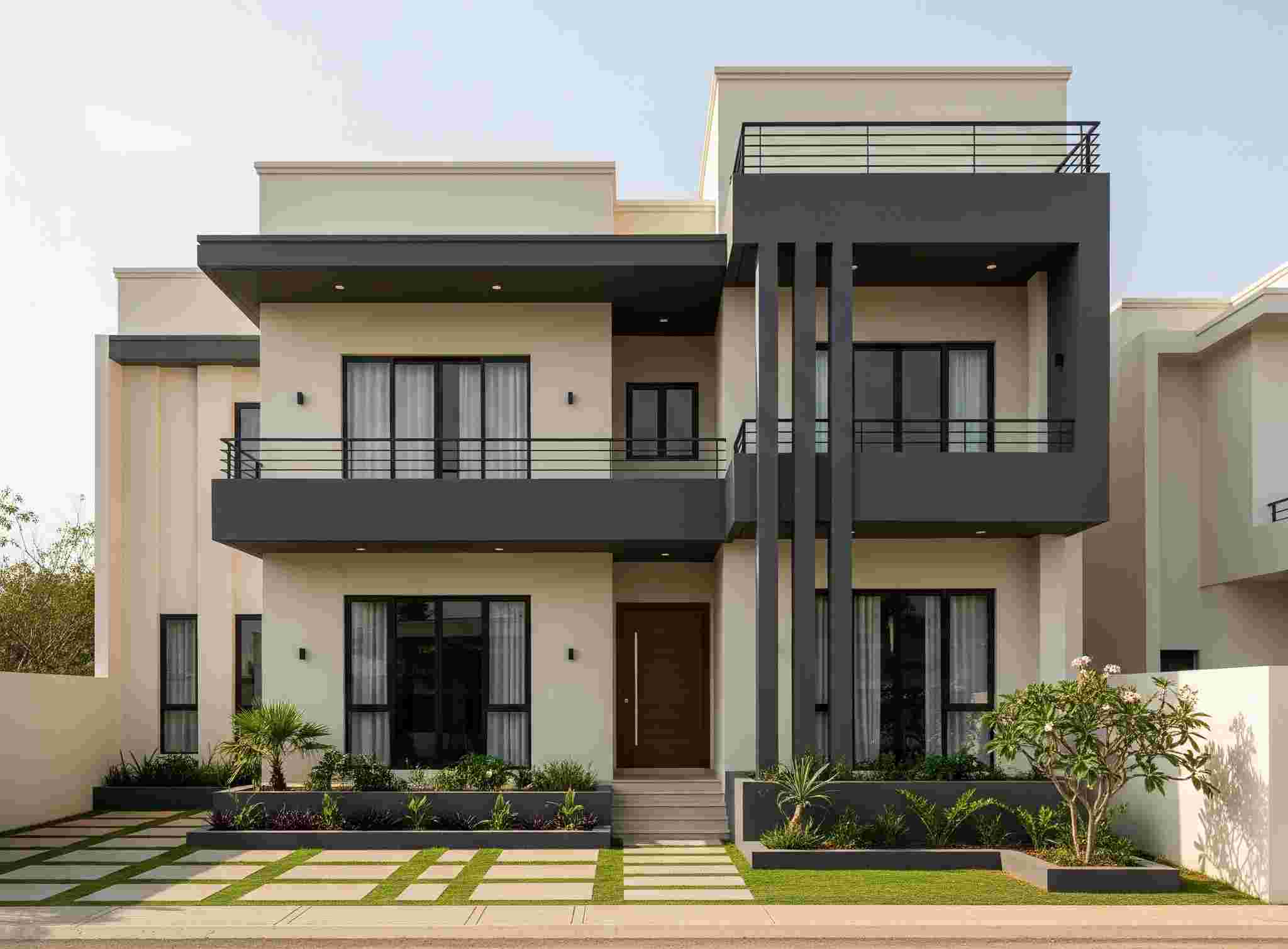 Kombinasi Cat Rumah Warna Cream Tua