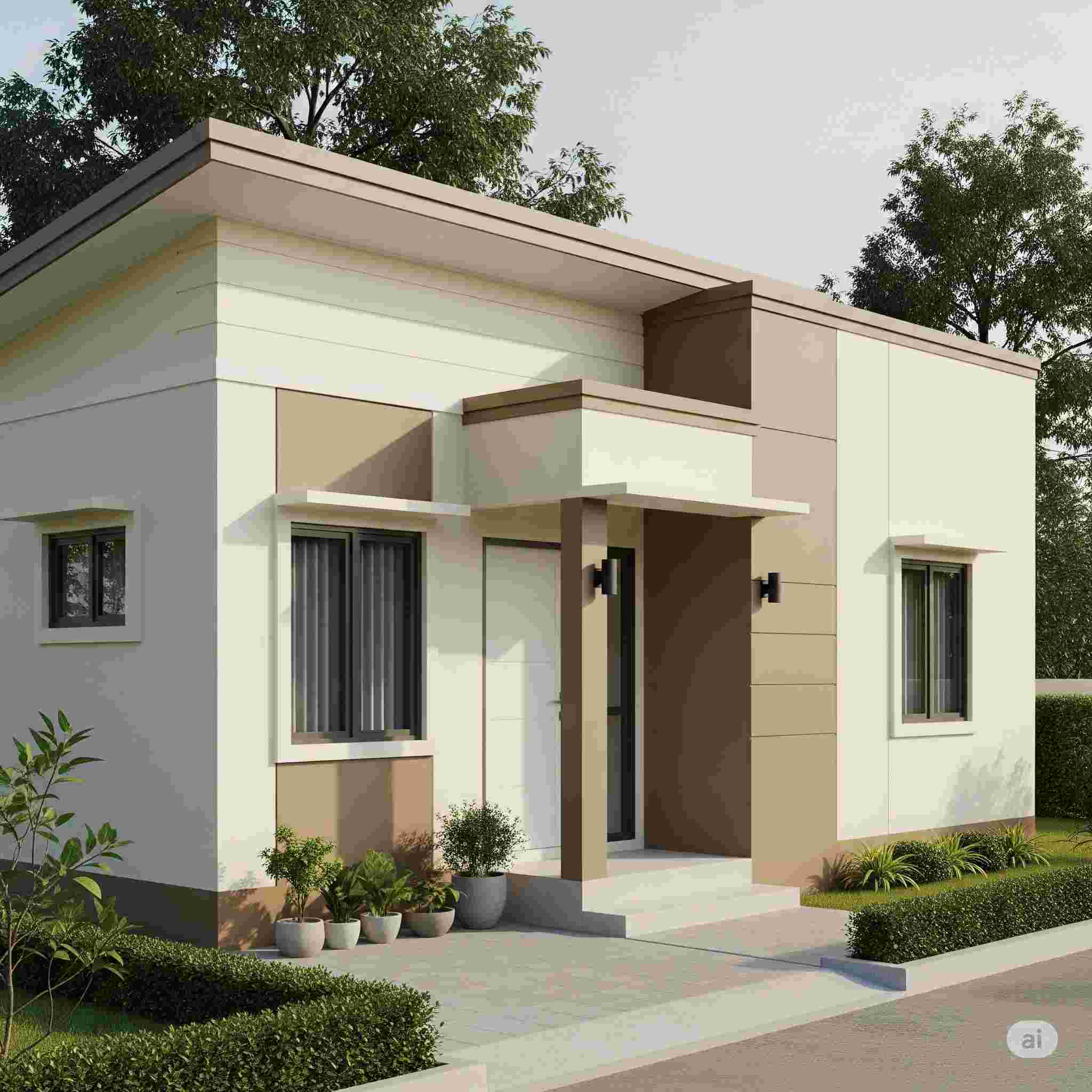 Kombinasi Cat Rumah Warna Cream