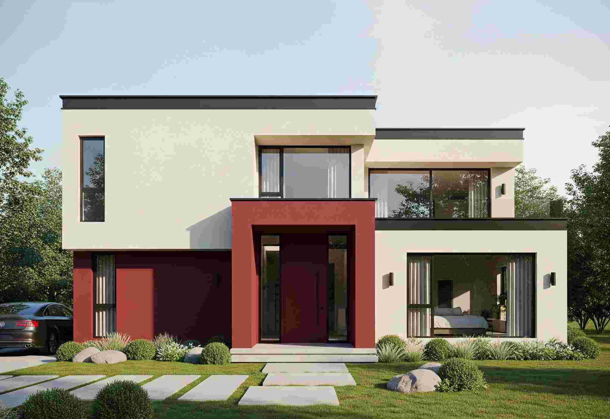 Kombinasi Cat Rumah Warna Cream Tua