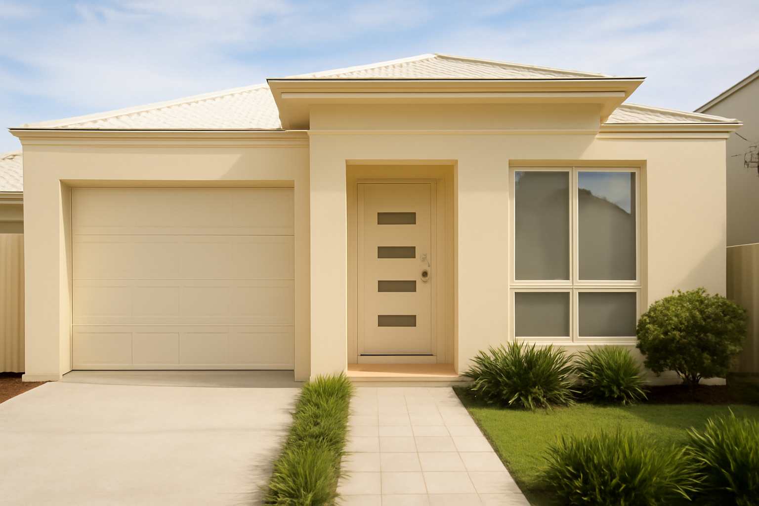 Kombinasi Cat Rumah Warna Cream Muda