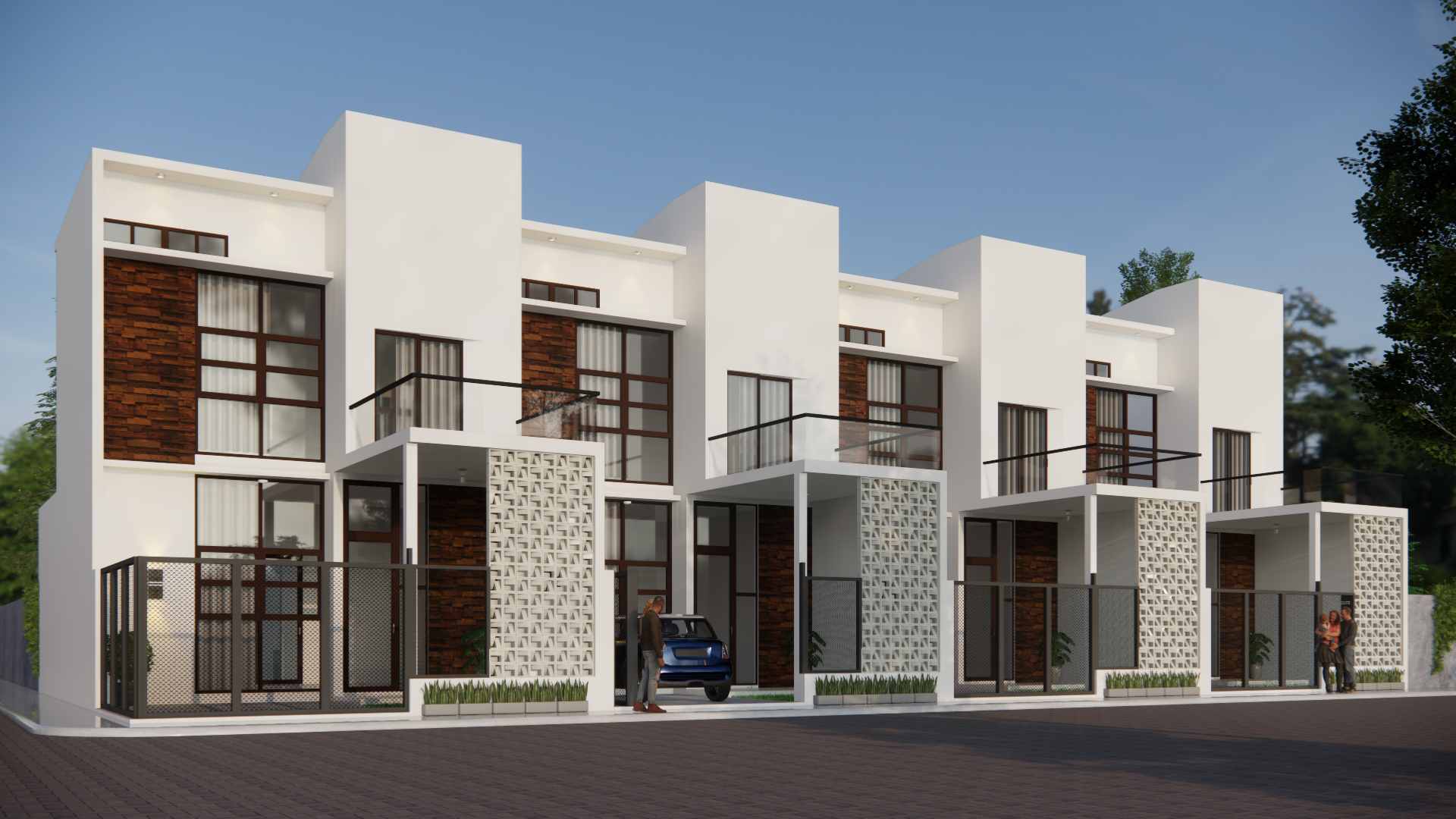 Rumah Modern Edelweiss Griya Kampus